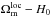 \hbox{$\Omega_{\rm m}^{\rm loc}-H_0$}