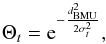 \appendix \setcounter{section}{2} \begin{equation} \label{eq:inflr} \Theta_t= {\rm e}^{-\frac{d_{\mathrm{BMU}}^2}{2 \sigma_t^2}} , \end{equation}