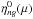 \hbox{$\eta^0_{ng}(\mu)$}