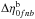 \hbox{$\Delta\eta^\text{b}_{0fnb}$}