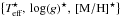 \hbox{$\big\{\tef^{\star},\,\logg^{\star},\,\mh^{\star}\big\}$}