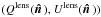 Mathematical equation: \hbox{$(Q^{\rm{lens}}(\hatn), U^{\rm{lens}}(\hatn))$}