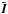 \hbox{$\tilde{\ve{I}}$}