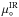 Mathematical equation: \hbox{$\mu_{\circ}^{\rm IR}$}
