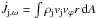 Mathematical equation: \hbox{$\dot J_{{\rm j},\omega} = \int \rho_{{\rm j}} v_{{\rm j}} v_\varphi r \, \mathrm{d}A$}