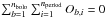 Mathematical equation: \hbox{$\sum_{b=1}^{n_{\mathrm{bolo}}} \sum_{i=1}^{n_{\mathrm{period}}}O_{b,i}=0$}