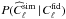 Mathematical equation: \hbox{$P(\widehat C_{\ell}^{\rm sim}\,|\, C_{\ell}^{\rm fid})$}