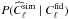 Mathematical equation: \hbox{$P(\widehat C_{\ell}^{\rm sim}\mid C_{\ell}^{\rm fid})$}