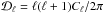 Mathematical equation: \hbox{${\cal D}_\ell = \ell(\ell+1)C_\ell / 2\pi$}