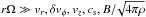 Mathematical equation: \hbox{$r\Omega \gg v_r, \delta v_{\phi}, v_z, c_{\rm s}, B/\!\sqrt{4\pi\rho}$}