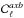 Mathematical equation: \hbox{$\mathcal{C}^{axb}_\ell$}