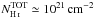 Mathematical equation: \hbox{$N_\mathrm{\ion{H}{i}}^\mathrm{TOT}\simeq10^{21}\,\mathrm{cm}^{-2}$}