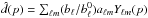 \begin{equation} \left[ \begin{array}{cccccc} -a_1 & 1 & 0 & \ldots & 0 & 0 \\ 0 & -a_2 & 1 & \ldots & 0 & 0 \\ 0 & 0 & -a_3 & \ldots & 0 & 0 \\ \vdots & \vdots & \vdots & \vdots & \vdots & \vdots \\ 0 & 0 & 0 & \ldots & -a_{k-1} & 1 \end{array} \right] \left[ \begin{array}{c} m_1 \\ m_2 \\ \vdots \\ m_k \end{array} \right] = \left[ \begin{array}{c} b_1 \\ b_2 \\ \vdots \\ b_k \end{array} \right] \label{eq:offset_band} . \end{equation}