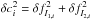 \hbox{$\delta c_i^2 = \delta f_{I_{1,i}}^2+ \delta f_{I_{2,i}}^2$}