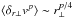 \hbox{$\langle\delta_{r\perp}v^p\rangle\sim r_{\perp}^{p/4}$}
