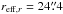 \hbox{$r_{{\rm eff},r}=24\farcs4$}
