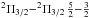 \hbox{$^{2}\Pi_{3/2}{-}{^{2}\Pi}_{3/2}\, \frac{5}{2}{-}\frac{3}{2}$}