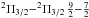 \hbox{$^{2}\Pi_{3/2}{-}{^{2}\Pi}_{3/2}\, \frac{9}{2}{-}\frac{7}{2}$}