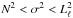 \hbox{$N^2 < \sigma^2 < L_{\ell}^2$}