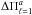 \hbox{$\Delta \Pi^{a}_{\ell= 1}$}