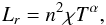 \appendix \setcounter{section}{1} \begin{eqnarray} L_r=n^2\chi T^\alpha, \end{eqnarray}