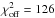 Mathematical equation: \hbox{$\chi_{\rm off}^2=126$}