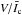Mathematical equation: \hbox{$V/\bar{I}_{\rm c}$}