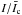 Mathematical equation: \hbox{$I/\bar{I}_{\rm c}$}