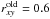 Mathematical equation: \hbox{$r_{xy}^{\mathrm{old}} = 0.6$}