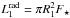 Mathematical equation: \hbox{$L^{\text{rad}}_{1} = \pi R_{1}^{2} F_{\star}$}