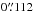Mathematical equation: \hbox{$0\farcs112$}