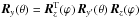 Mathematical equation: \hbox{$\vec{R}_{y}(\theta)=\vec{R}_{z}^\mathrm{T}(\varphi)\,\vec{R}_{y'}(\theta)\,\vec{R}_{z}(\varphi)$}