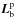 Mathematical equation: \hbox{$\vec{L}_{\rm b}^{\rm p}$}