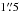 Mathematical equation: \hbox{$1\farcs5$}