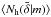Mathematical equation: \hbox{$\langle N_{\rm h}(\bar \delta | m) \rangle$}