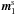 Mathematical equation: \hbox{$\bm{m}_{1}^{\rm s}$}