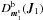 Mathematical equation: \hbox{${ D_{\bm{m}_{1}^{\rm s}}^{\rb} (\bm{J}_{1}) }$}