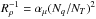 Mathematical equation: \hbox{$\Rrho^{-1}=\amu(\Nq/\Nt)^2$}