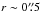 Mathematical equation: \hbox{$r\sim0\farcs5$}