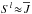 Mathematical equation: \hbox{$S^l \tapprox \overline{J}$}