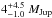 Mathematical equation: \hbox{$4^{+4.5}_{-1.0}~ M_{\rm Jup}$}