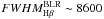 Mathematical equation: \hbox{$FWHM_{\rm H\beta}^{\rm BLR}\sim8600$}