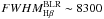 Mathematical equation: \hbox{$FWHM_{\rm H\beta}^{\rm BLR}\sim8300$}