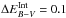Mathematical equation: \hbox{$\Delta E_{B-V}^{\rm Int} = 0.1$}