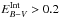 Mathematical equation: \hbox{$E_{B-V}^{\rm Int} > 0.2$}