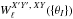 Mathematical equation: \hbox{$W^{X'Y',\;XY}_\ell(\{\theta_I\})$}