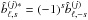 Mathematical equation: \hbox{$\hatb_{\ell,s}^{(j)*} = (-1)^s \hatb_{\ell,-s}^{(j)}$}