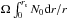 Mathematical equation: \hbox{$\Omega\int_0^{r_{\rm s}}N_0{\rm d}r/r$}