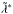 Mathematical equation: \hbox{$\mathsfsl{\tilde\lambda^*}$}