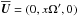 Mathematical equation: \hbox{$\meanUU=(0,x\Omega',0)$}